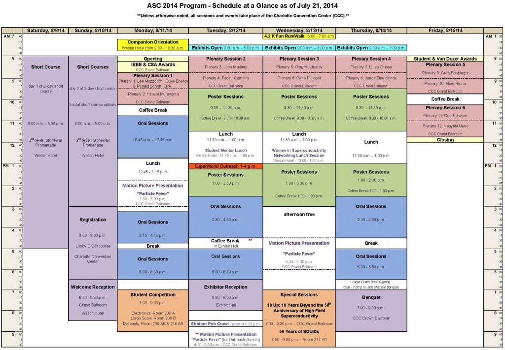 Click on the Schedule at a Glance image to download the PDF file.